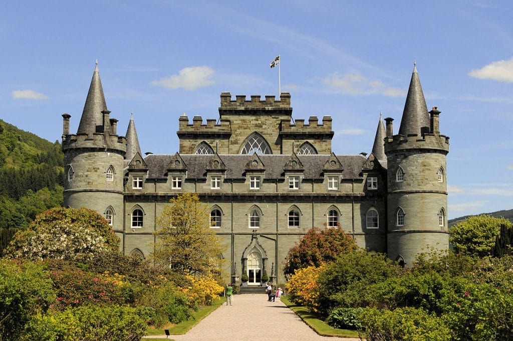 The Inveraray Castle in Argyll is one of the best things to do in Scotland. 