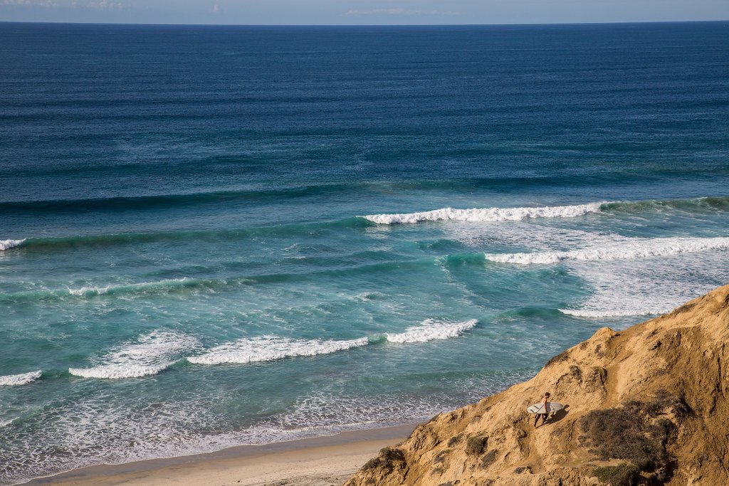 Black's Beach is one for seasoned surfers.
