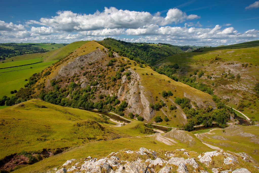 Dovedale via Hall Dale and Ilam is one of the best hikes in the Peak District.