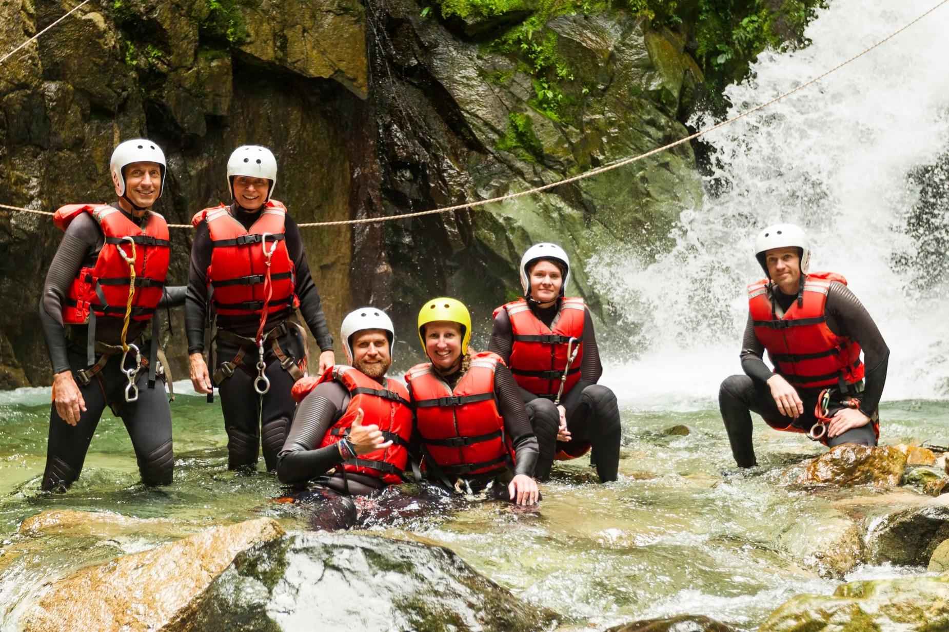 All About Canyoning